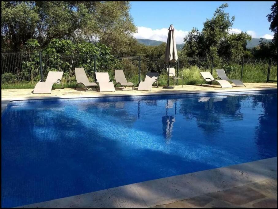 Maison Au Calme Avec Piscine Et Climatisation Sollacaro 外观 照片